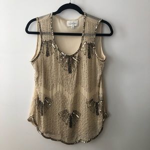 SABINE beaded tank